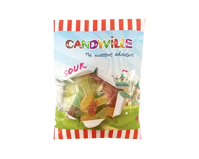 Beutel mit Säuremix | 100g | Säuregummis | 7Sticks