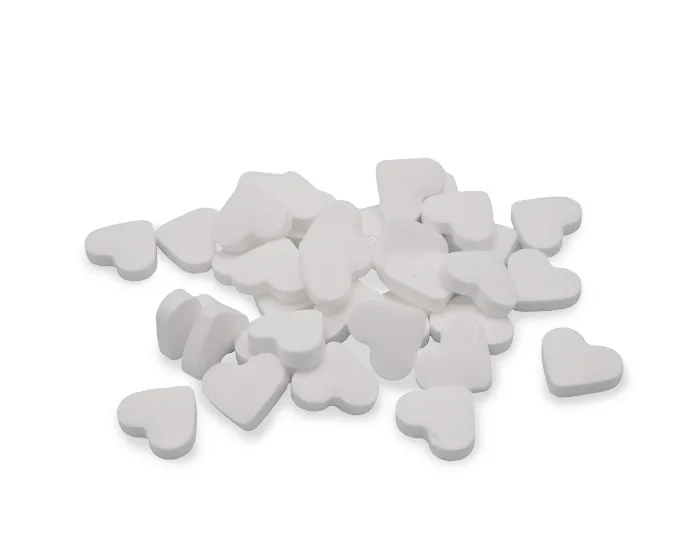 Weiß | Traubenzuckerherzen | Meine ersten Bonbons