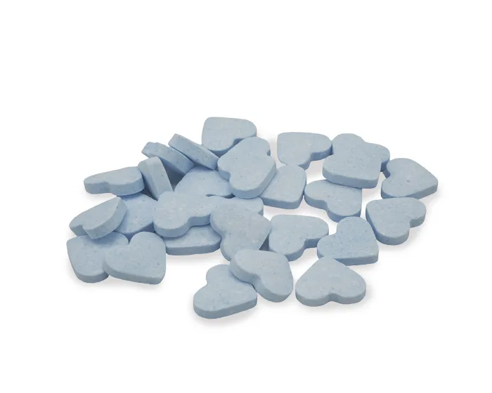 Blauw | Dextrose hartjes | My first sweets