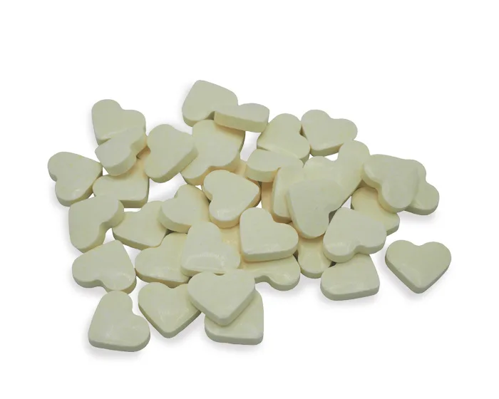 Jaune | Coeurs de dextrose | Mes premiers bonbons