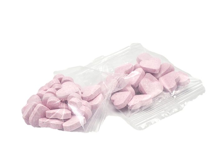 Roos | Dextrose hartjes | My first sweets