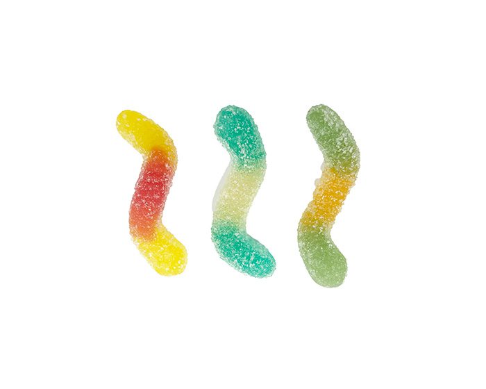 Mini slangen | Zure gommen | 7Sticks