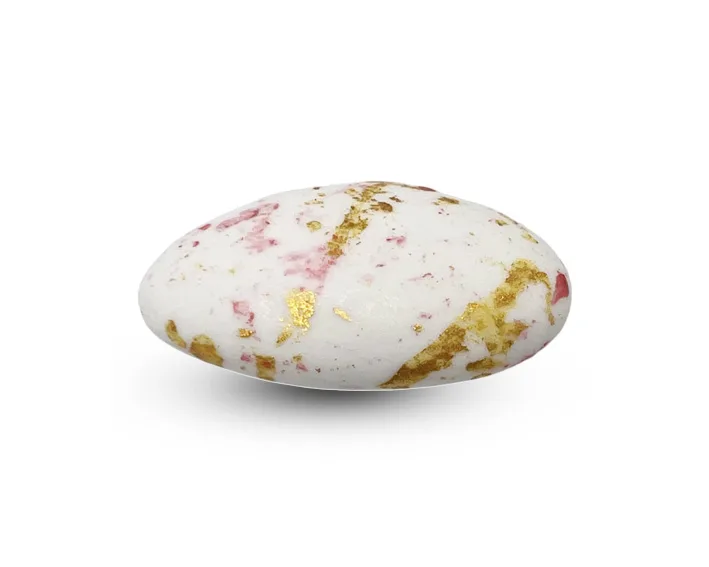 Roos/Goud | Suikerbonen marmer 55 % | Papa Chocolat