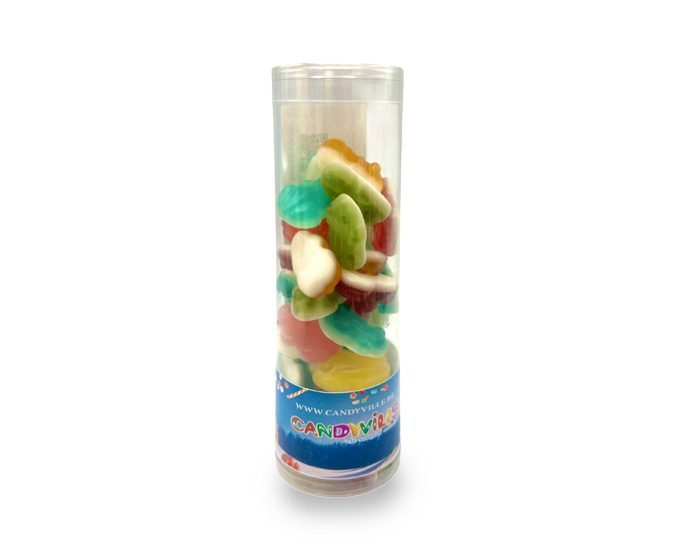 Candyville - Röhre mit Fröschen - Bonbon - 300 gr.