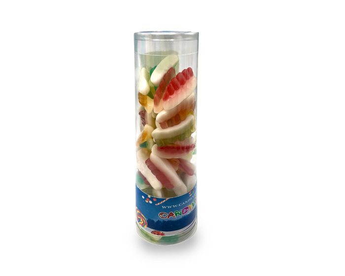 Candyville - Koker met Dracula tanden - Snoepjes - 300 gr